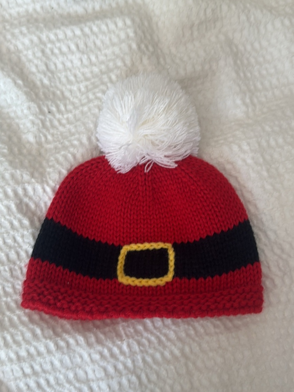 Little me baby Santa Beanie Christmas birth announcement prop December baby